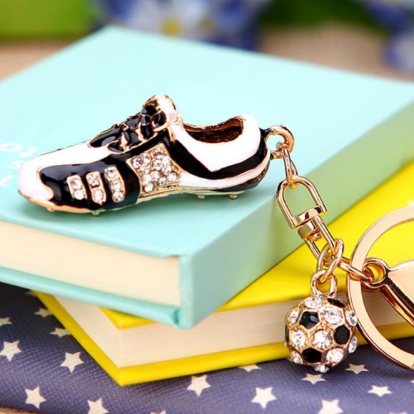 Cute Nation Accessories - NEW Cute Sneaker Football Handbag Charm / Keychain